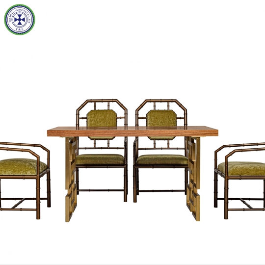 Writing Desk with Chairs