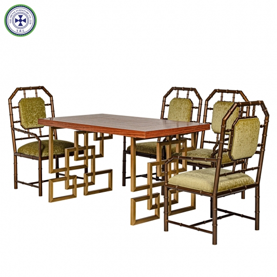 Writing Desk with Chairs