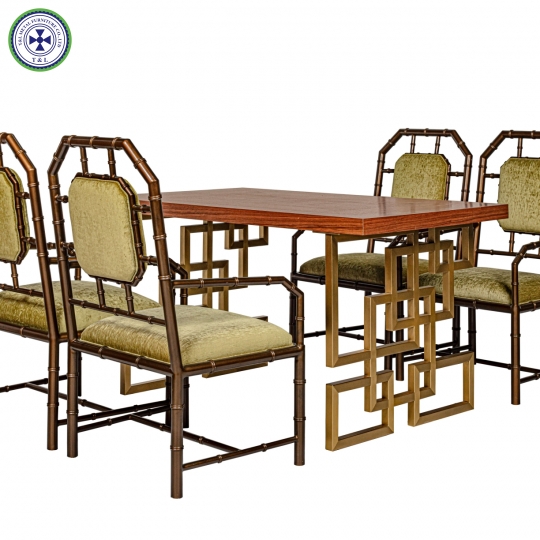 Writing Desk with Chairs